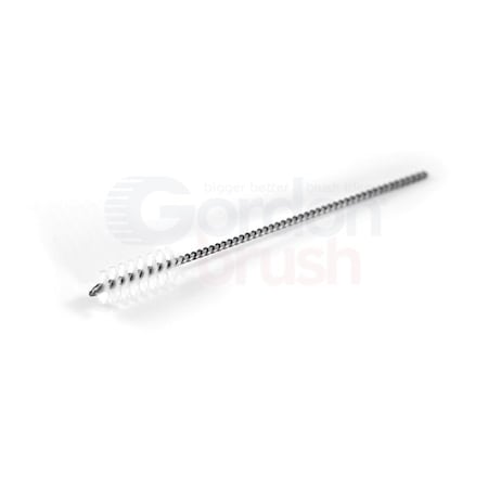 Gordon Brush 3/8 Diameter Nylon Fill Spiral Thread Cleaning Brush with cut end, PK12 TCN-3/8G-12